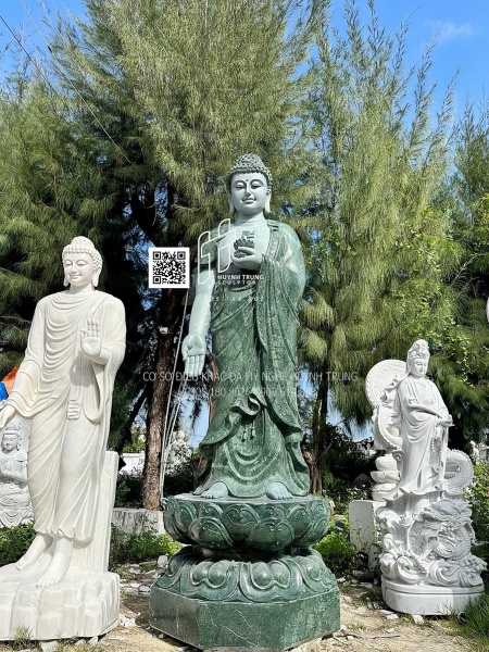 Tượng Phật Thích Ca Đá Ấn Độ - Ảnh 8