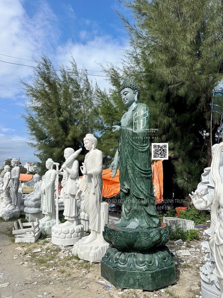 Tượng Phật Thích Ca Đá Ấn Độ - Ảnh 4