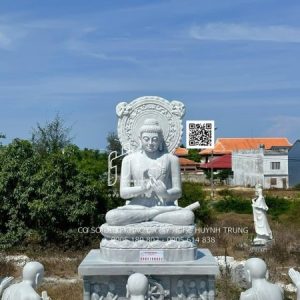 Tượng Phật Chuyển Pháp Luân Và 5 Anh Em Kiều Trần Như
