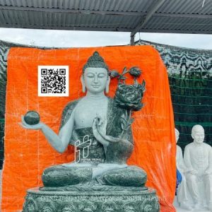 Tượng Phật Dược Sư Bằng Đá